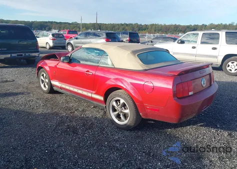 2006 Ford Mustang V6 из США, поврежденный, VIN 1ZVHT84N265126688